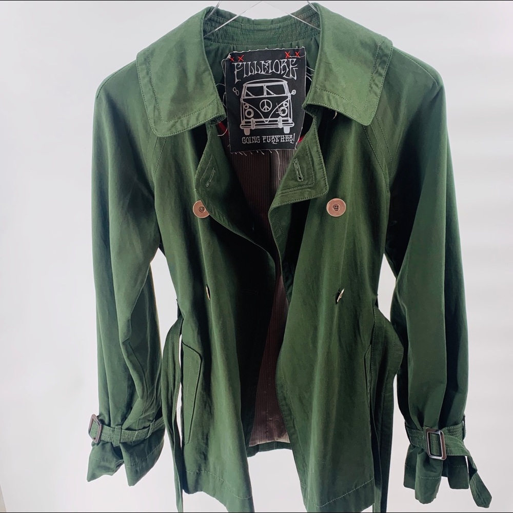 Filllmore Studio California Short Trench Coat